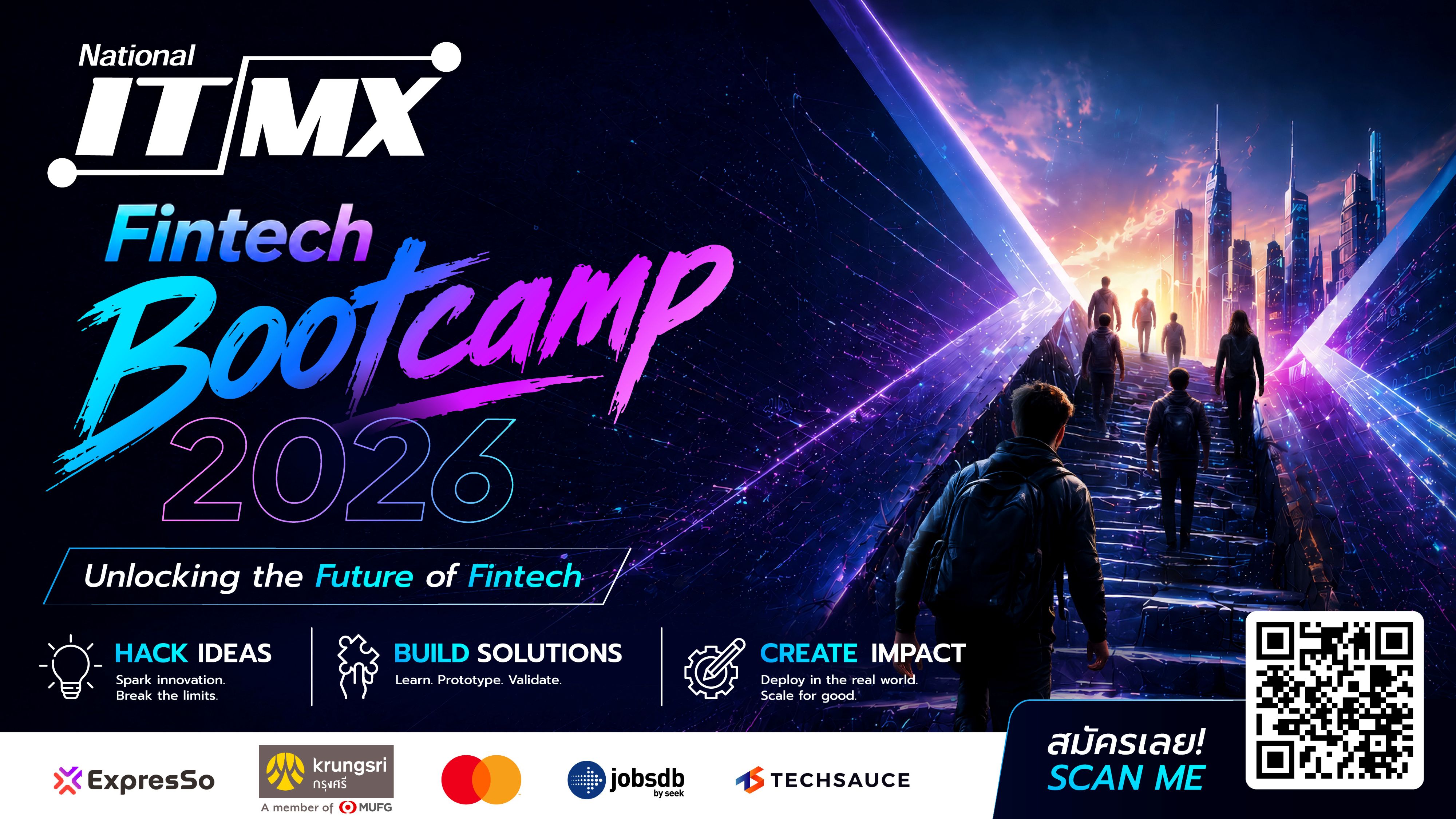 ‘NITMX’ จับมือพันธมิตรเปิดตัวโครงการ NITMX Fintech Bootcamp 2026 สร้างคนรุ่นใหม่